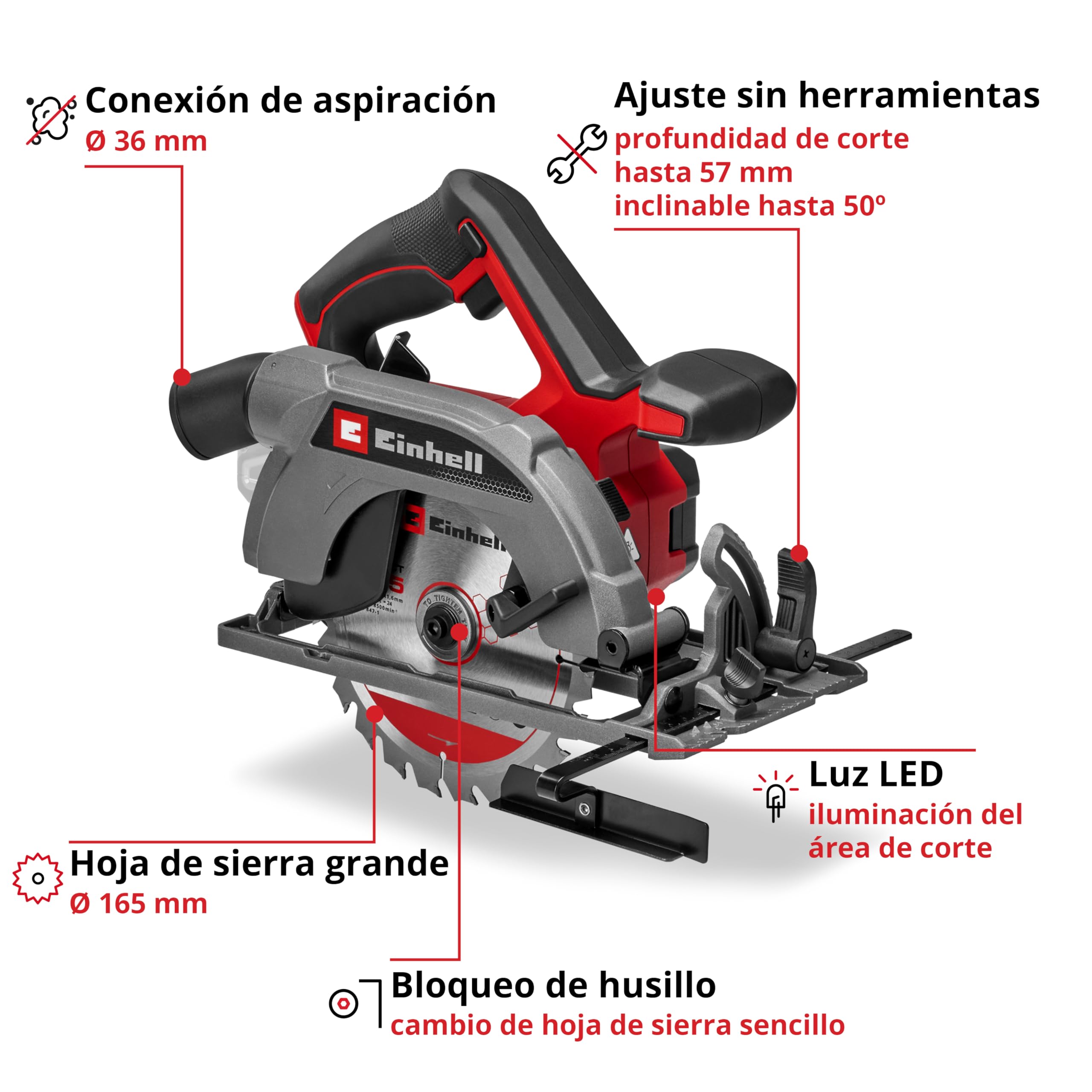 einhell-te-cs-18-165-2-li-solo-power-x-change-sierra-circular-de-mano-a-bater-a- image 3