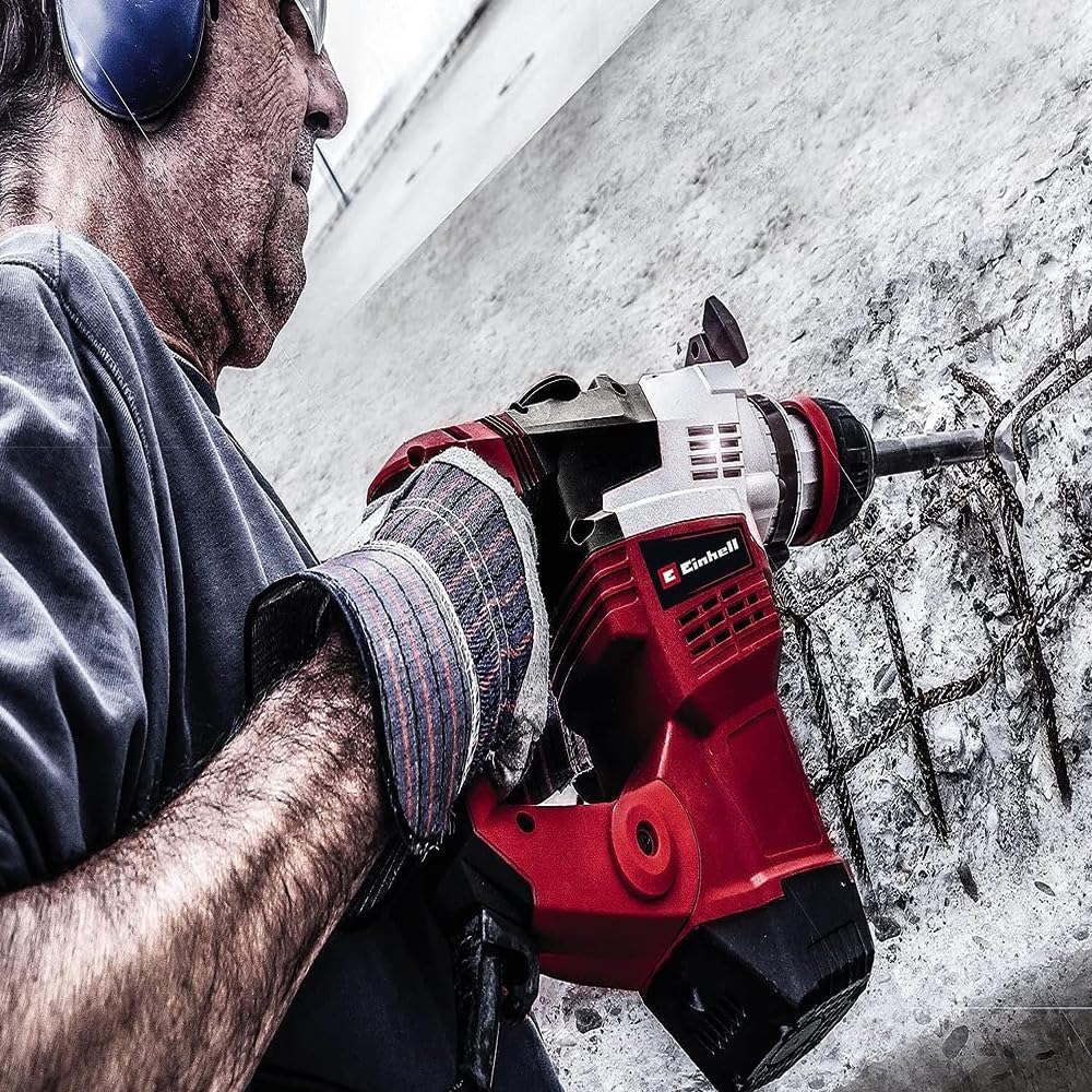 einhell-te-rh-38-3f-martillo-perforador-3-en-1-1050-w-9-j-portabrocas-sds-max-38 image 3