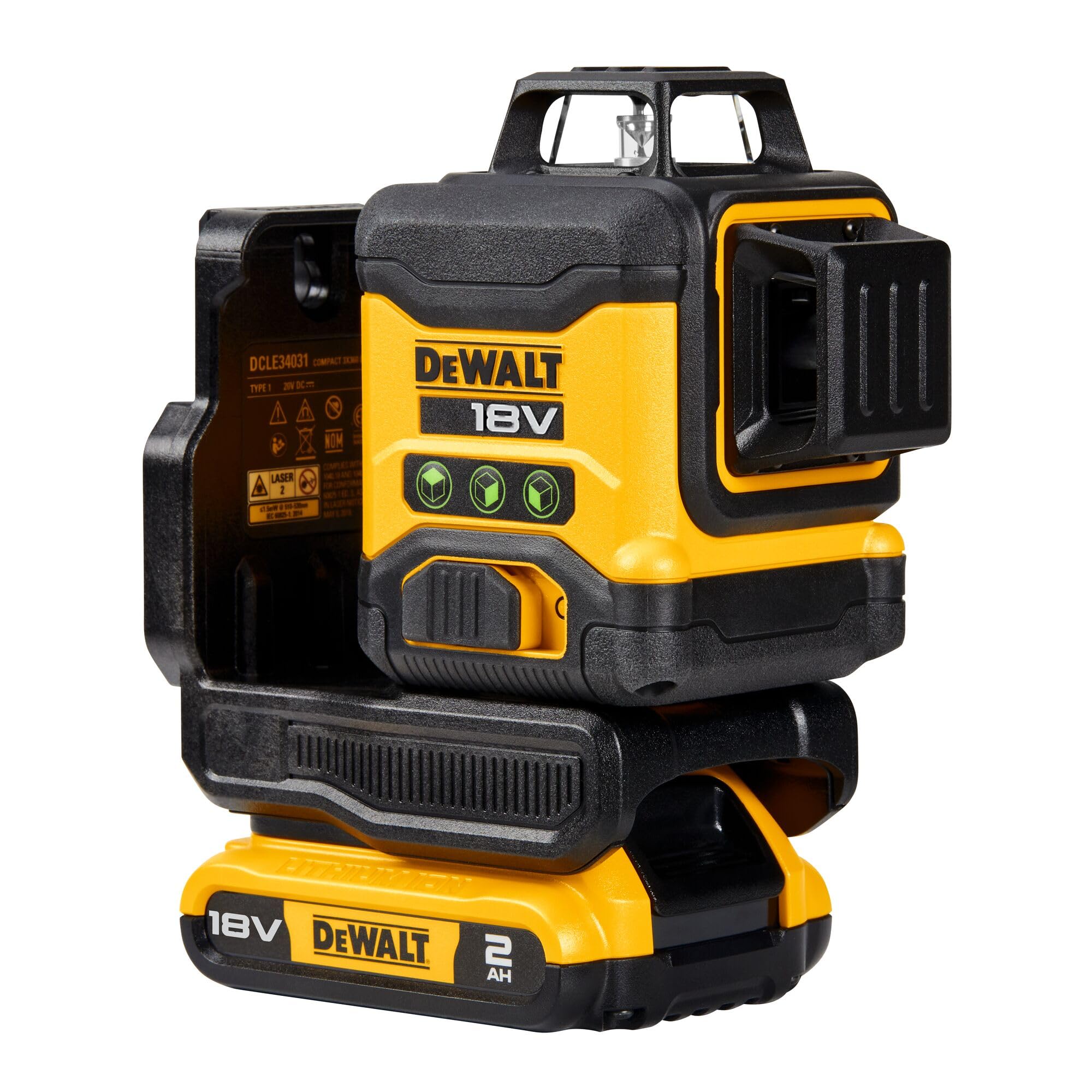 dewalt-dcle34031d1-qw-nivel-l-ser-verde-autonivelante-3x360-con-bater-a-18v-2ah- image 2