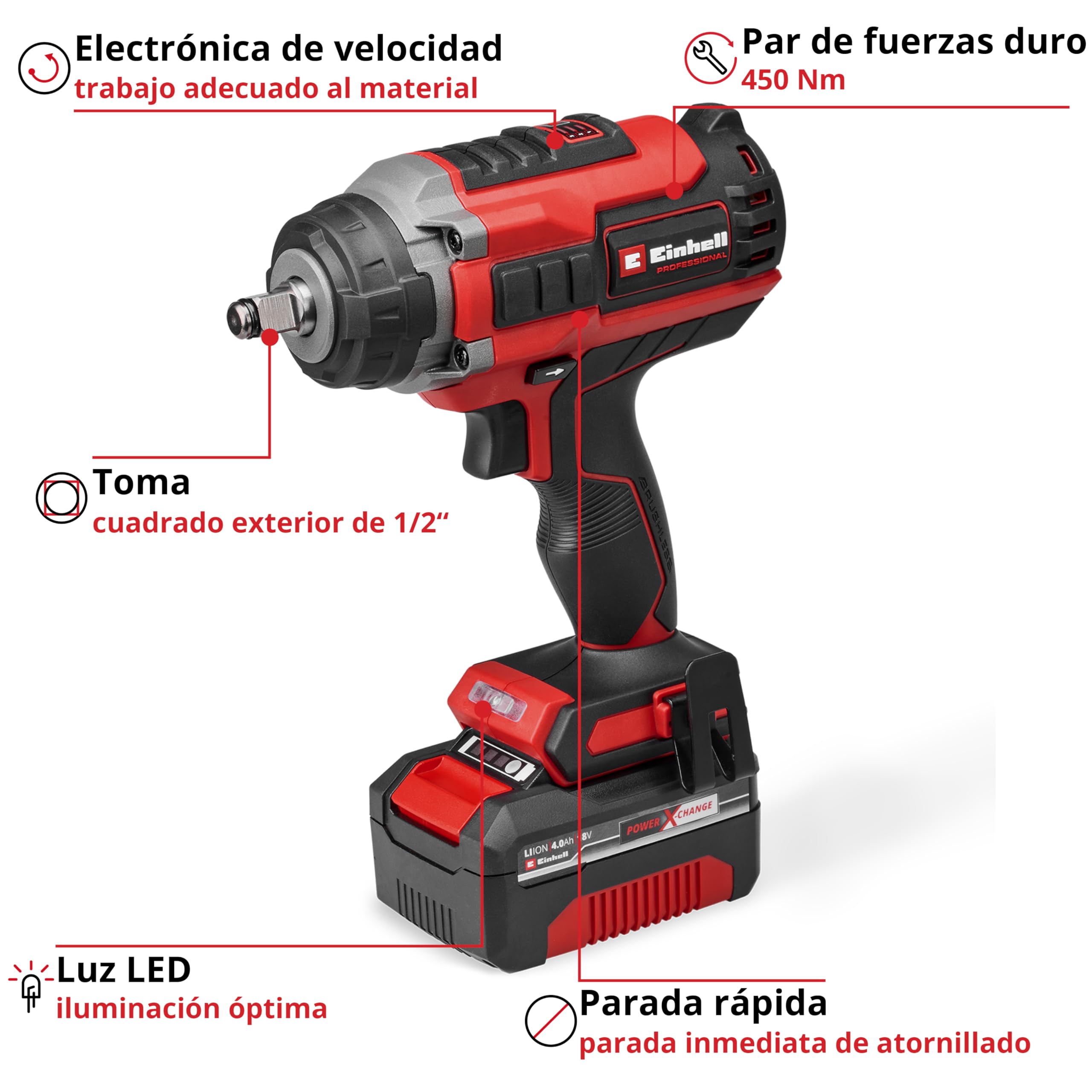 einhell-professional-impaxxo-18-450-1x4-0ah-power-x-change-atornillador-de-impac image 3