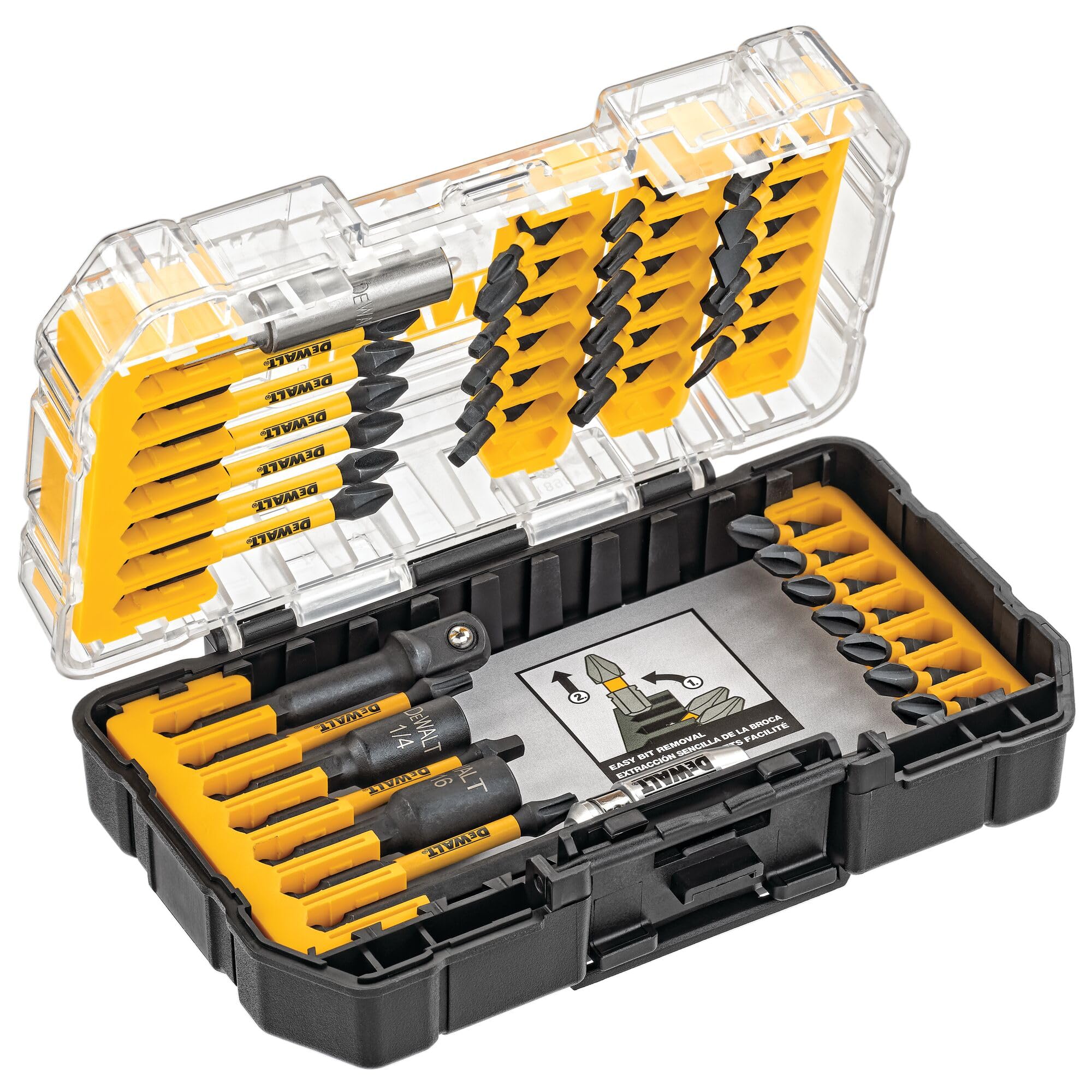 dewalt-dwa2t40ir-impact-ready-flextorq-juego-de-puntas-de-atornillar-40-piezas-h image 1