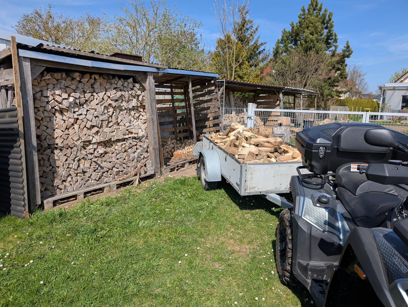 Muy contento, batería aparte