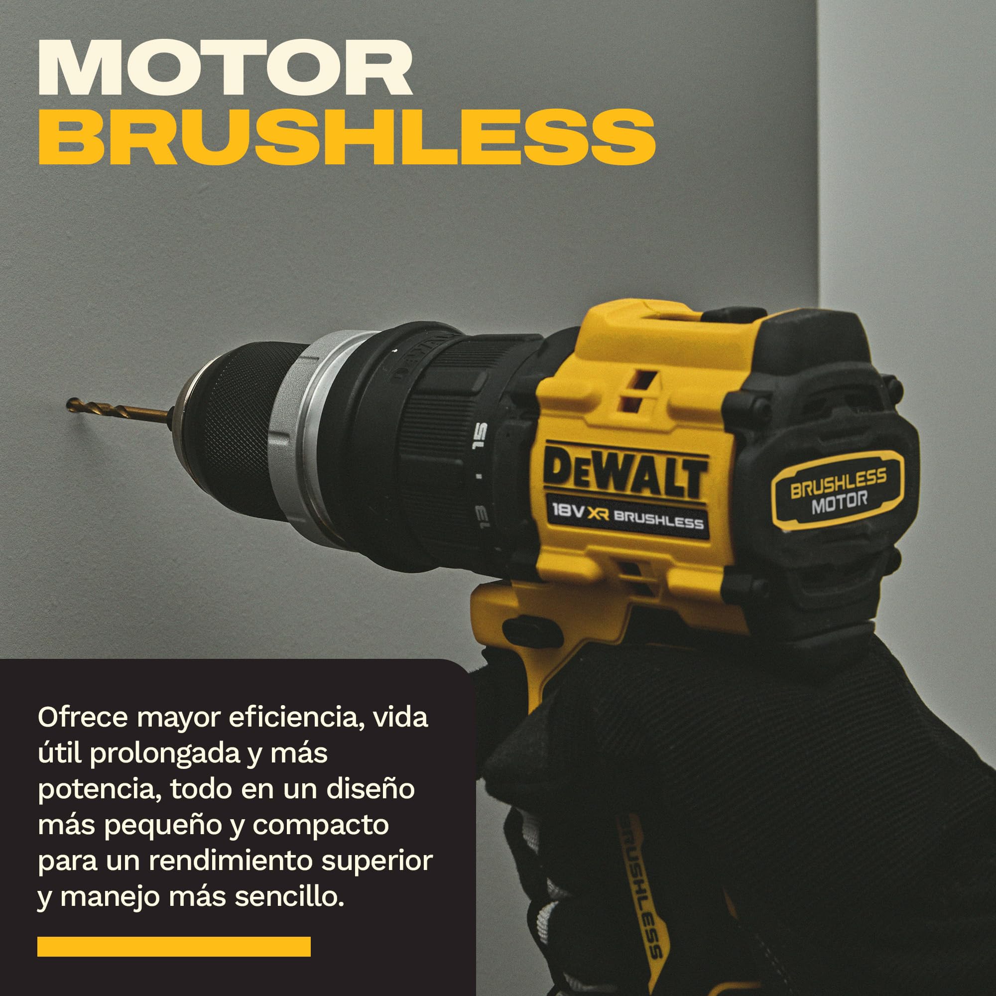dewalt-dcd803kn-xj-taladro-atornillador-multicabezal-18v-xr-4-cabezales-motor-si image 6