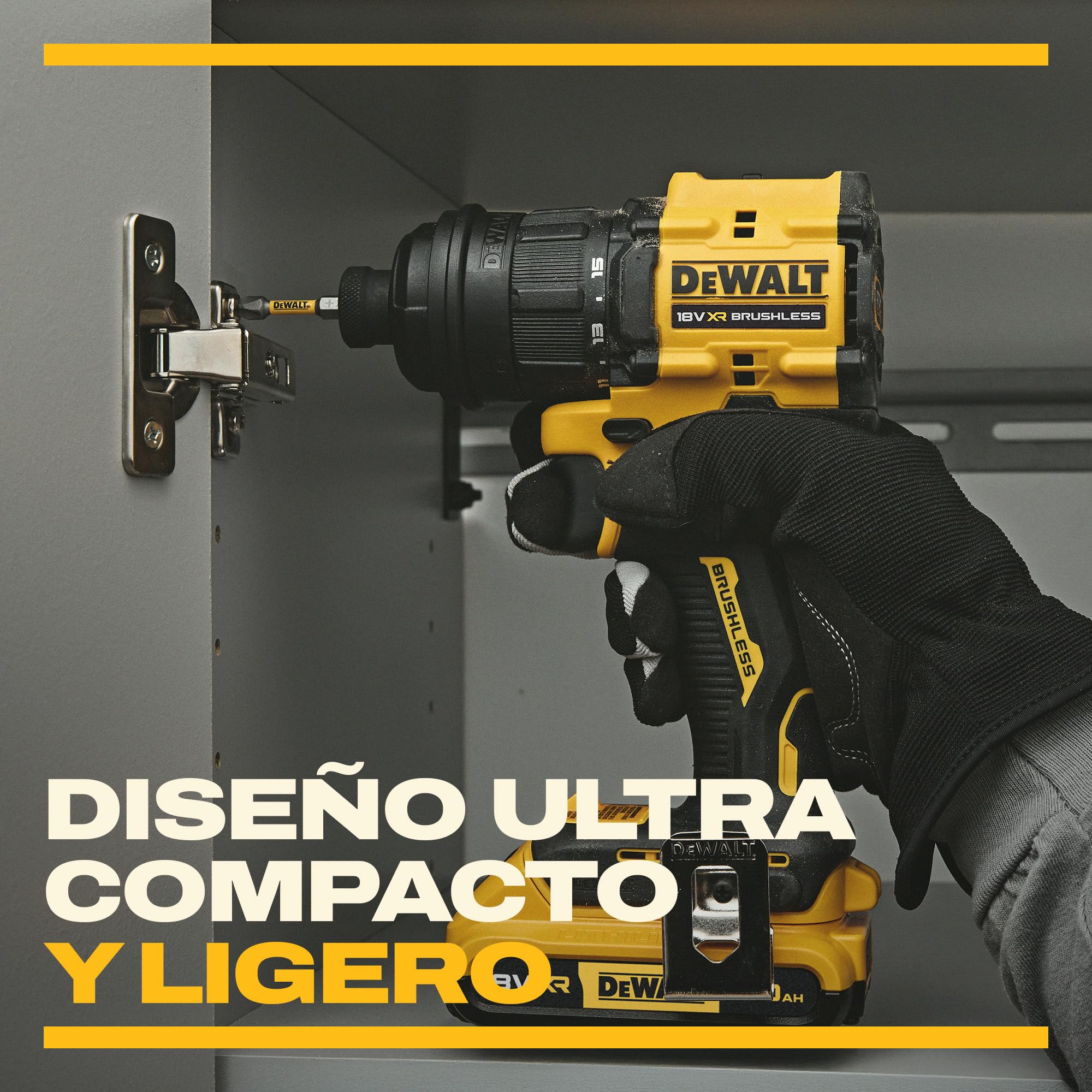 dewalt-dcd803kn-xj-taladro-atornillador-multicabezal-18v-xr-4-cabezales-motor-si image 7