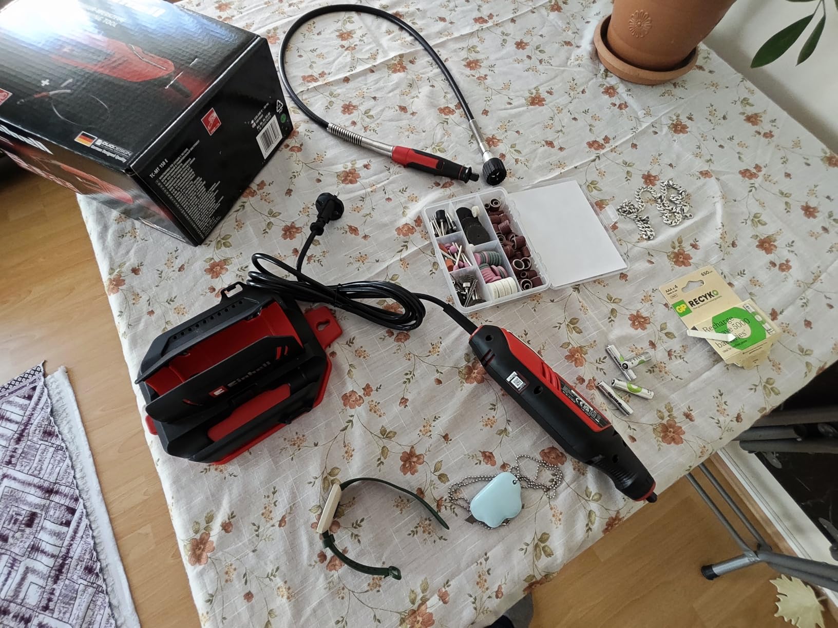 Muchos accesorios para empezar