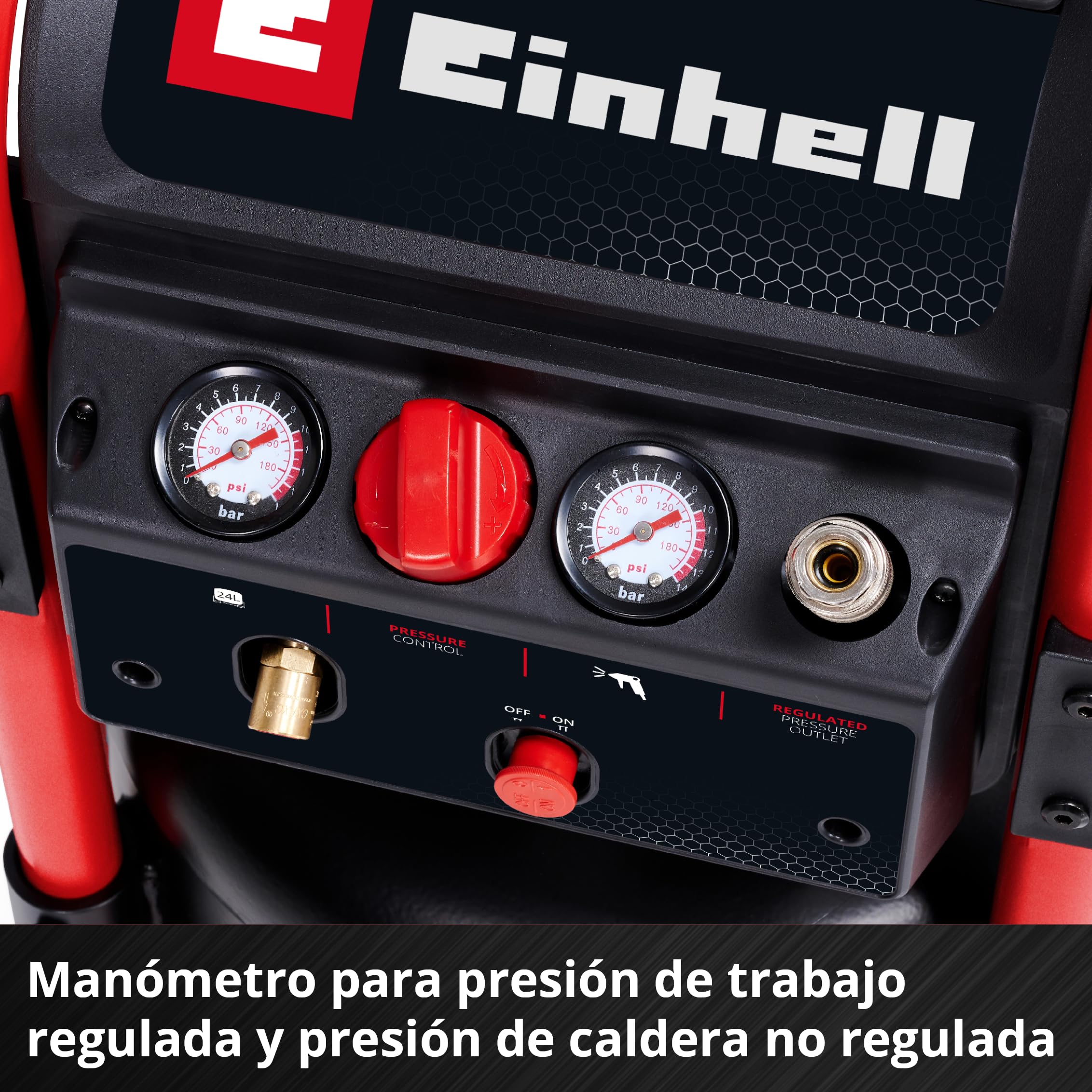einhell-te-ac-240-24-silent-compresor-silencioso-sin-aceite-1500-w-con-dep-sito- image 5