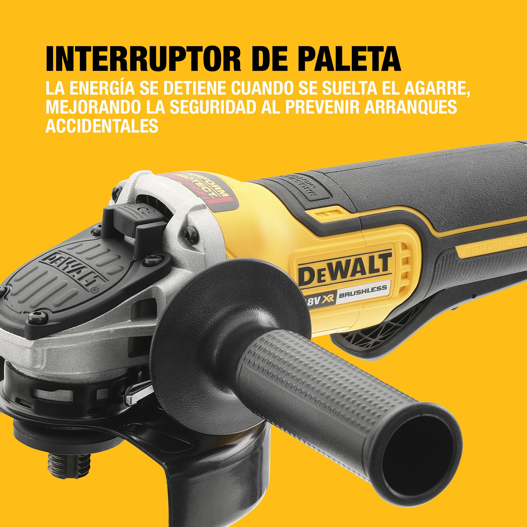 dewalt-dcg406nt-xj-amoladora-angular-125-mm-sin-escobillas-18v-xr-con-interrupto image 8