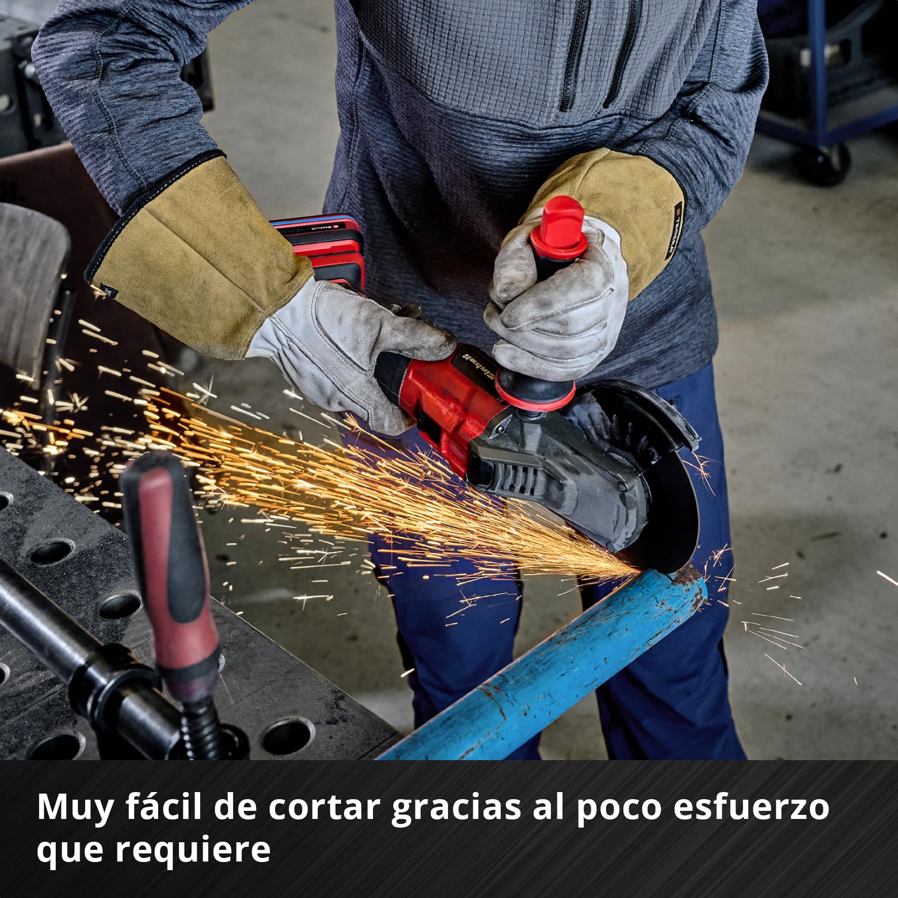 einhell-lote-de-10-discos-de-corte-230x2-mm-para-metal-e-inoxidable image 3