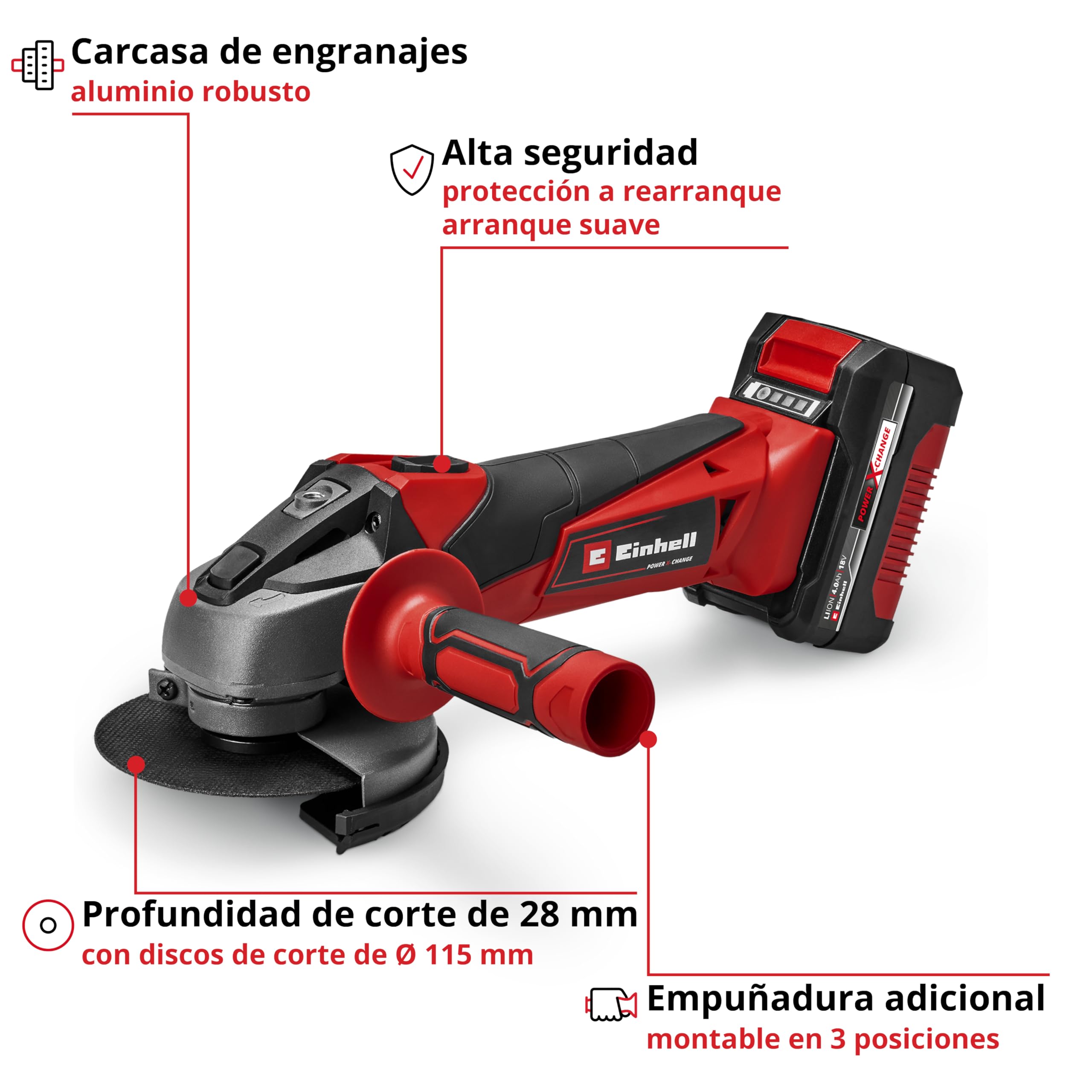 einhell-tc-ag-18-115-li-power-x-change-amoladora-angular-inal-mbrica-18-v-de-115 image 3