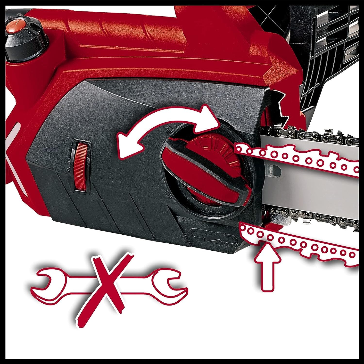 einhell-ge-ec-2240-motosierra-el-ctrica-2200-w-con-espada-y-cadena-oregon-de-37- image 4