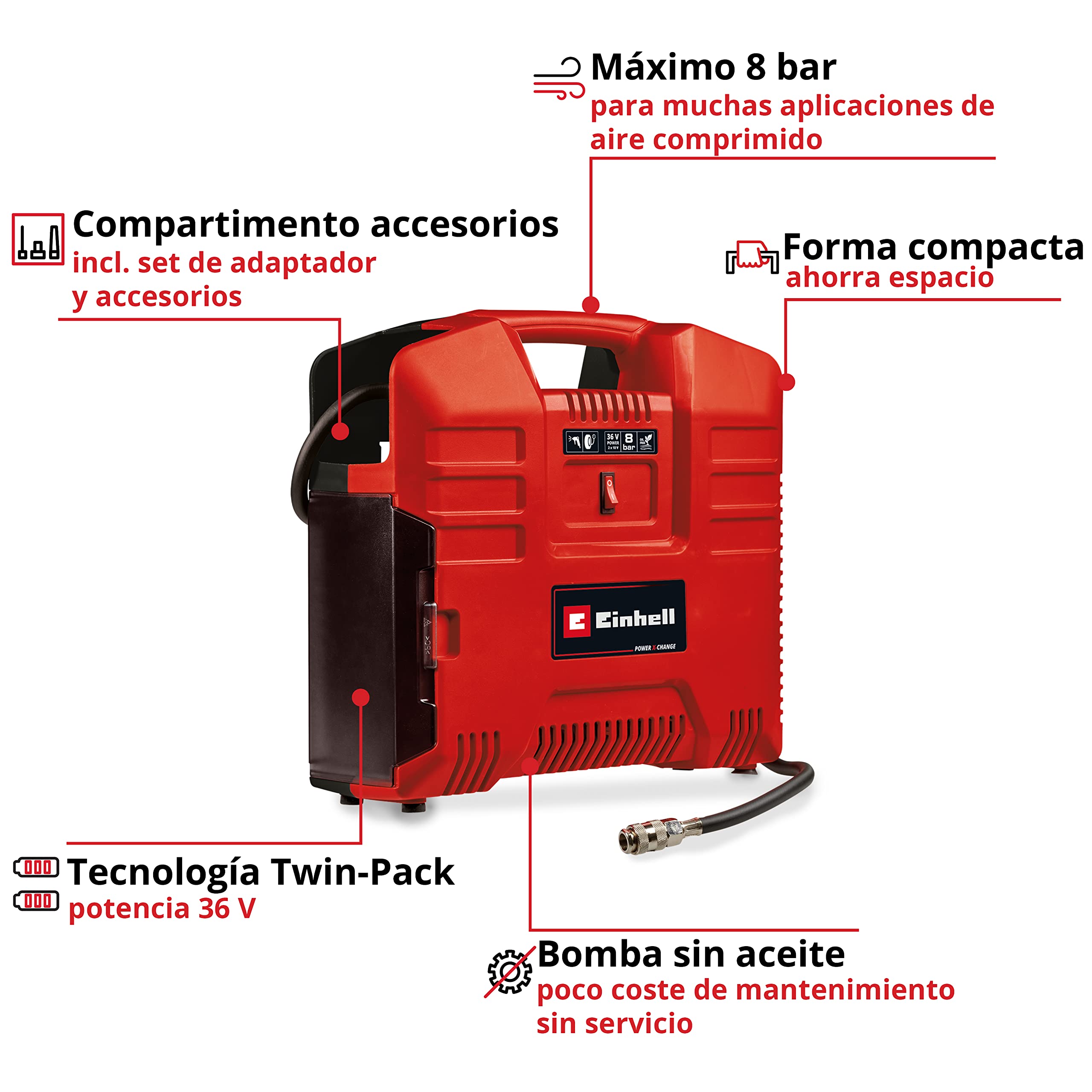 einhell-te-ac-36-8-li-of-set-solo-compresor-de-malet-n-a-bater-a-power-x-change- image 3