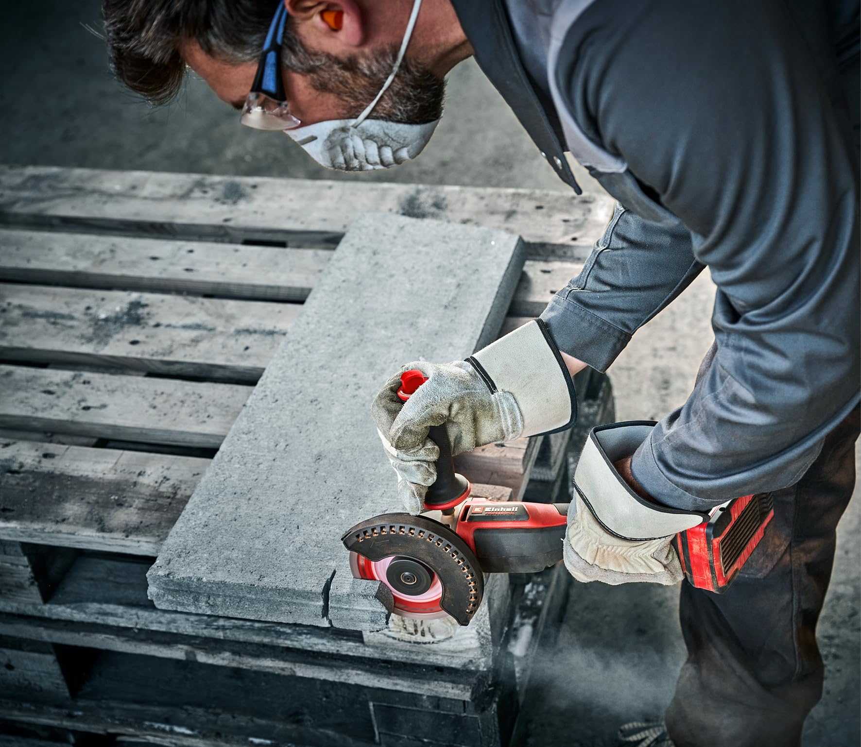 einhell-professional-axxio-18-125-power-x-change-amoladora-angular-sin-escobilla image 4