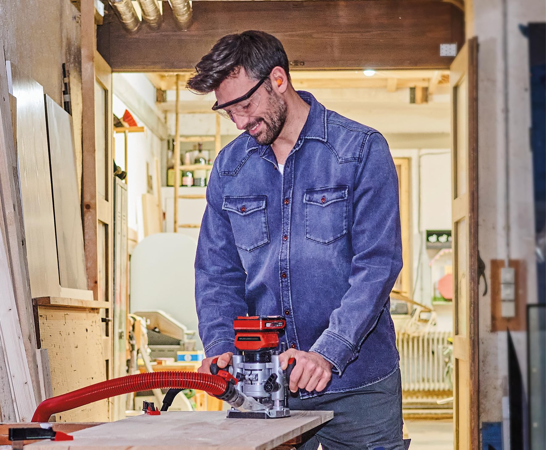 einhell-professional-tp-ro-18-li-bl-power-x-change-fresadora-de-coronar-con-bate image 4