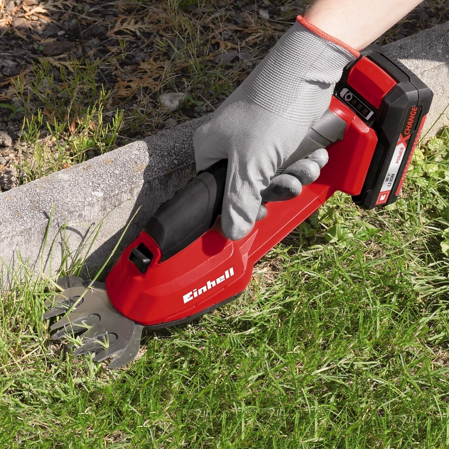 einhell-gc-cg-18-li-solo-power-x-change-tijera-de-c-sped-y-arbustos-a-bater-a-18 image 3