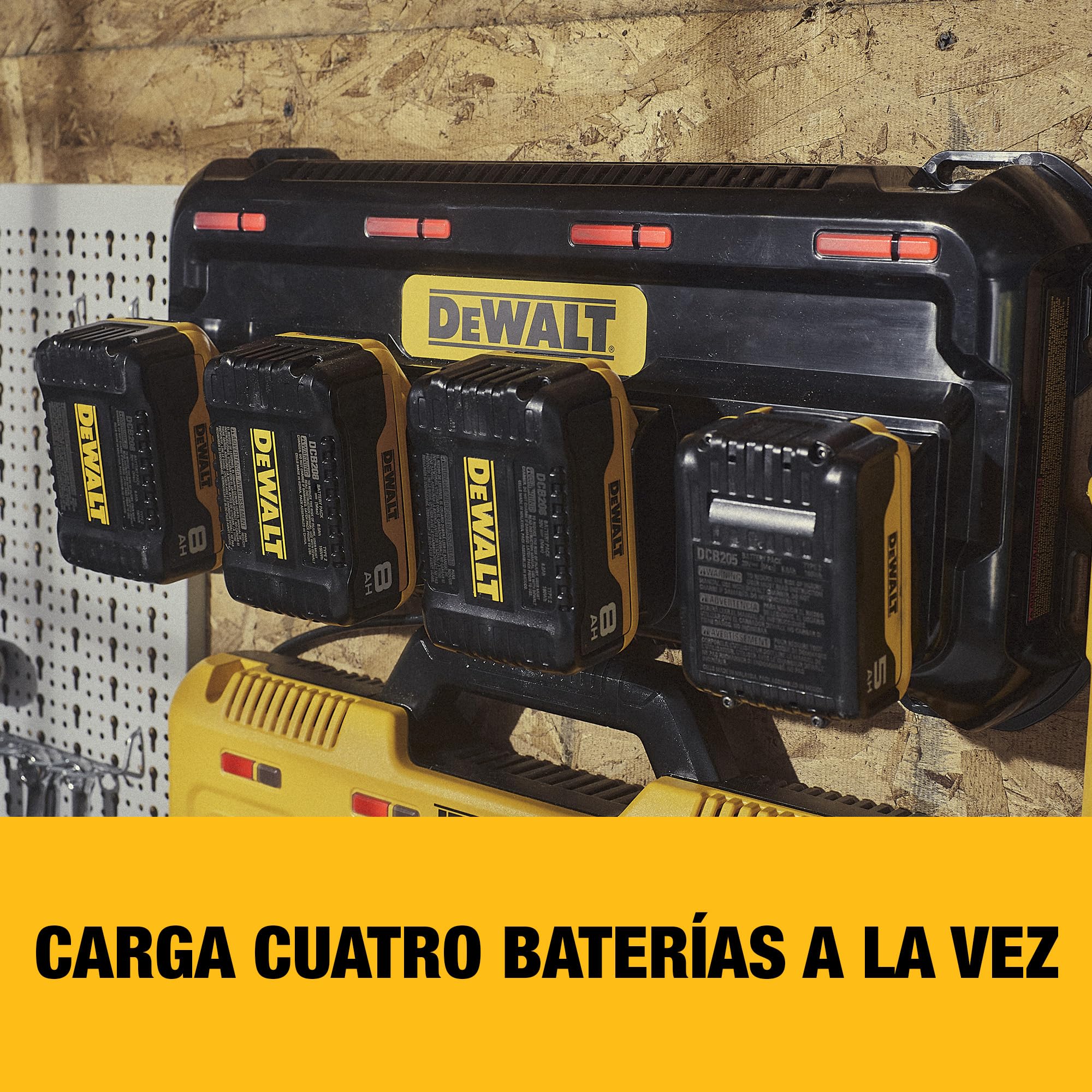 dewalt-cargador-quadport-xr-dcb1404-qw-de-4-a-para-4-bater-as-18-v-xr-y-54-v-fle image 3