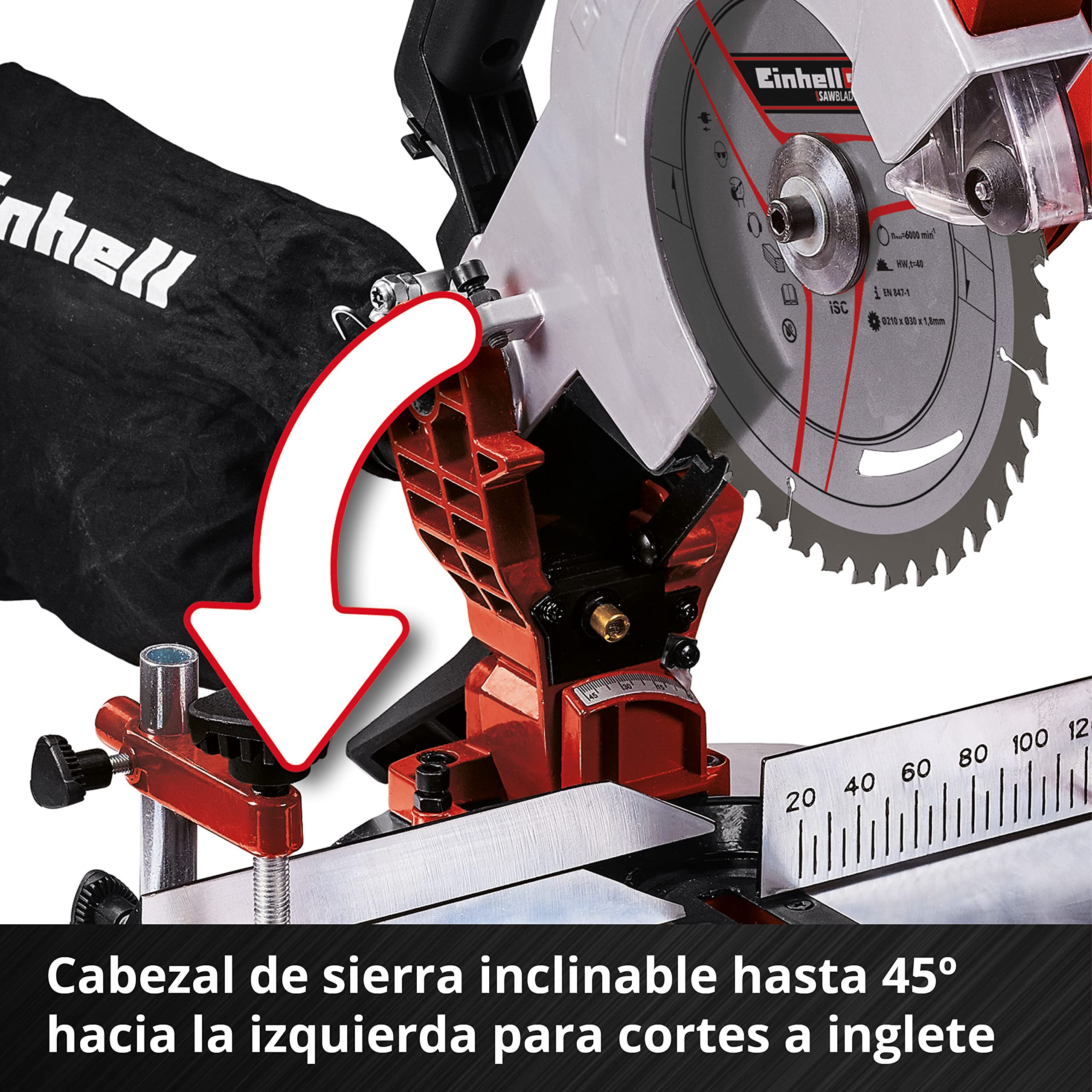 einhell-te-ms-18-210-li-solo-power-x-change-ingletadora-inal-mbrica-18-v-3-000-m image 7