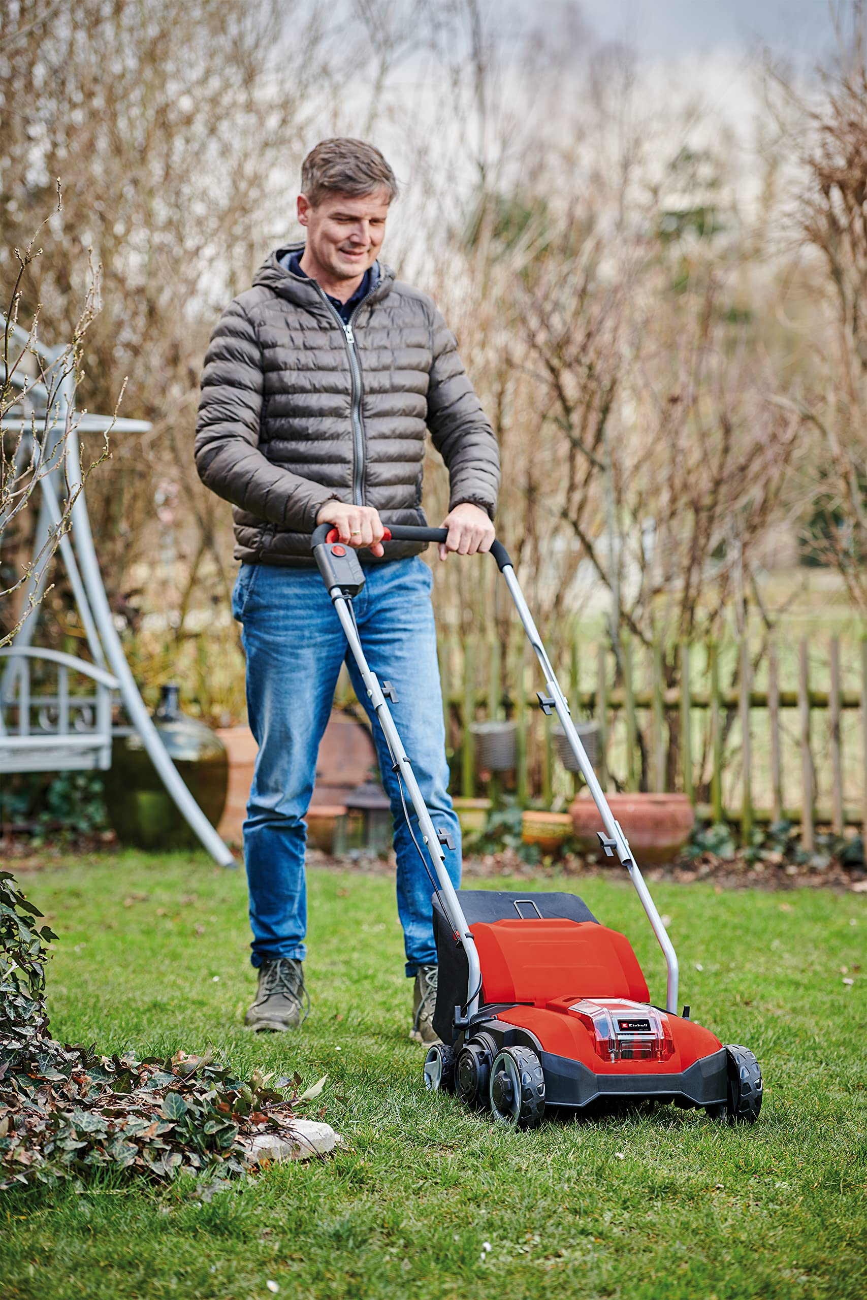 einhell-gc-sc-18-28-li-solo-power-x-change-escarificador-con-bater-a-18-v-rodill image 4