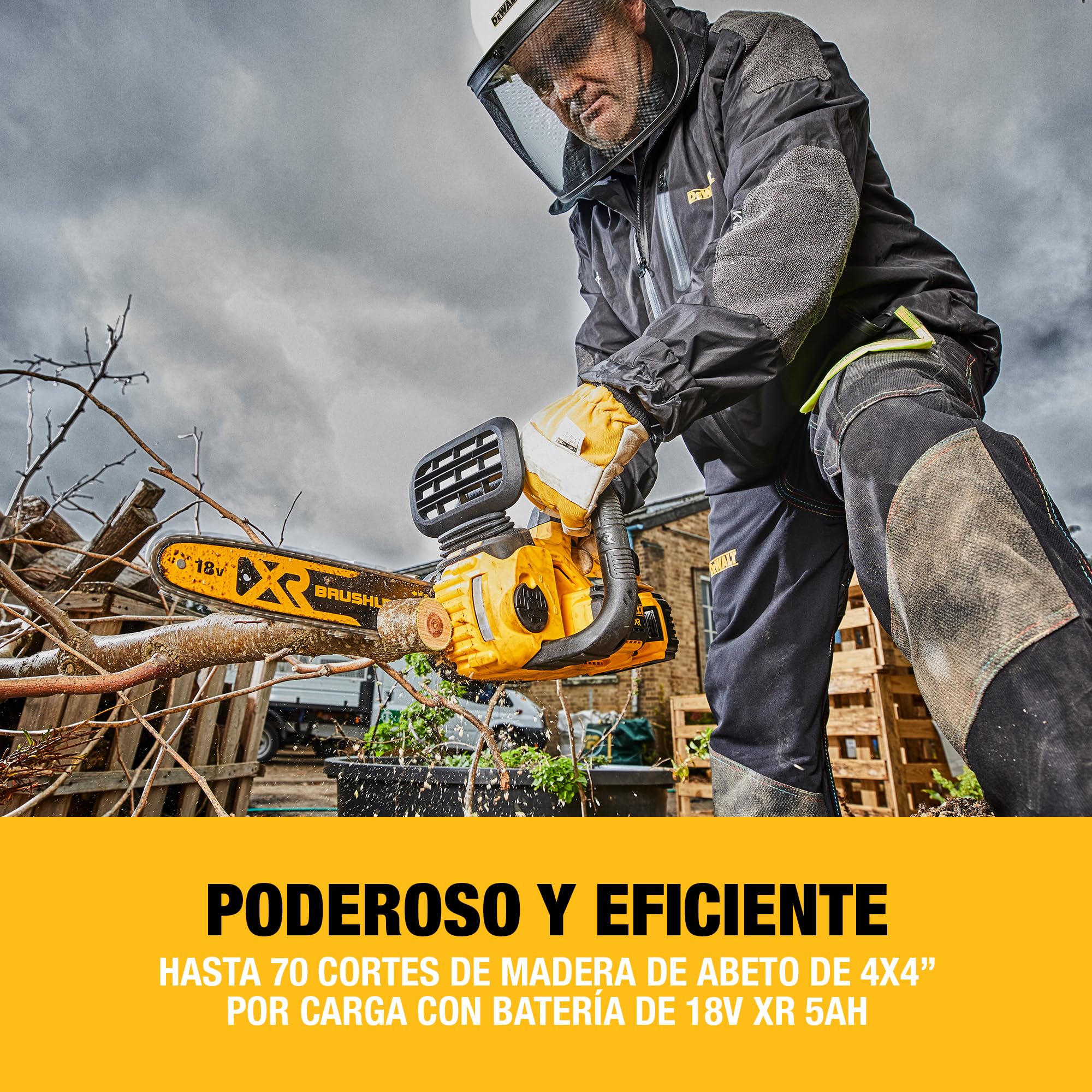 dewalt-dcm565n-xj-motosierra-compacta-sin-escobillas-18v-xr-con-espada-de-30-cm- image 3
