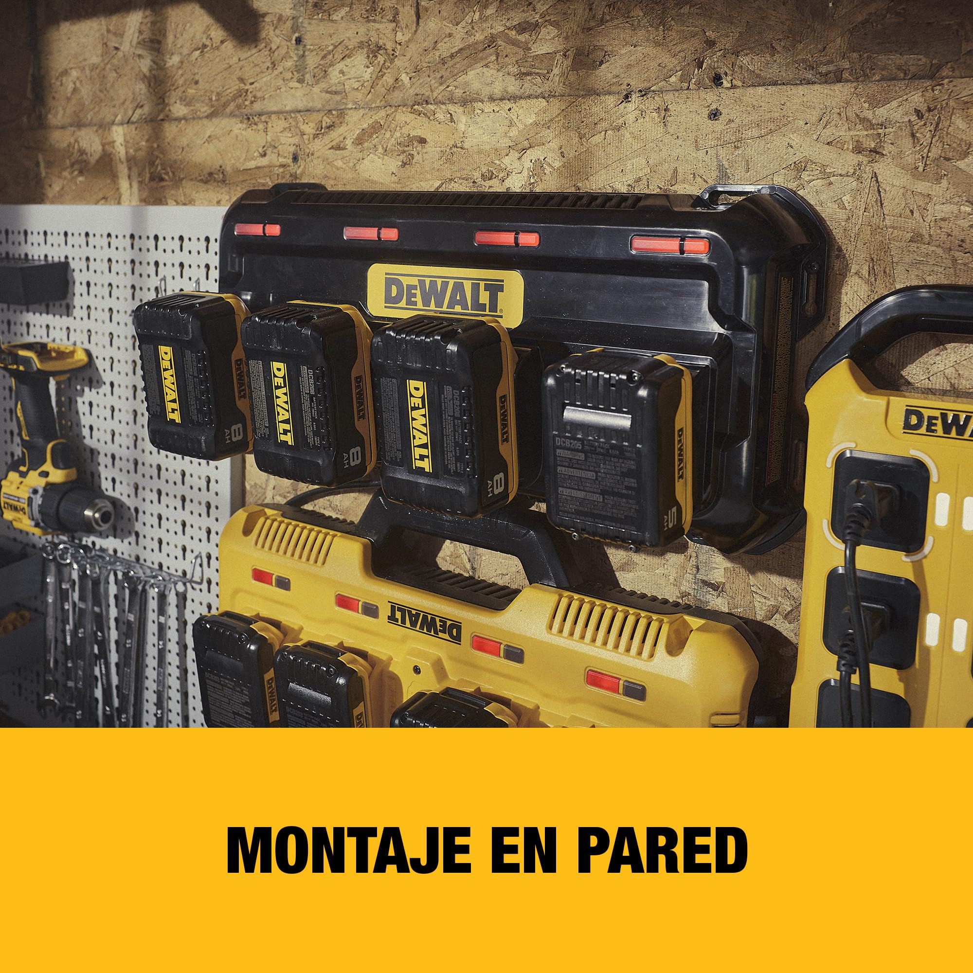 dewalt-cargador-quadport-xr-dcb1404-qw-de-4-a-para-4-bater-as-18-v-xr-y-54-v-fle image 8
